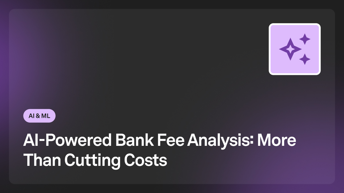 ai bank fee analysis