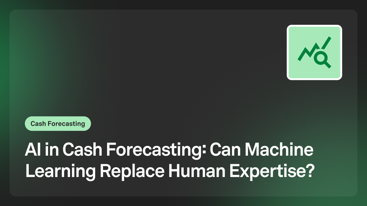 ai in cash forecasting