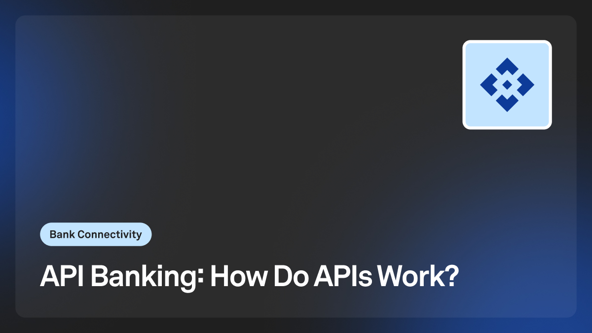 api banking how do apis work