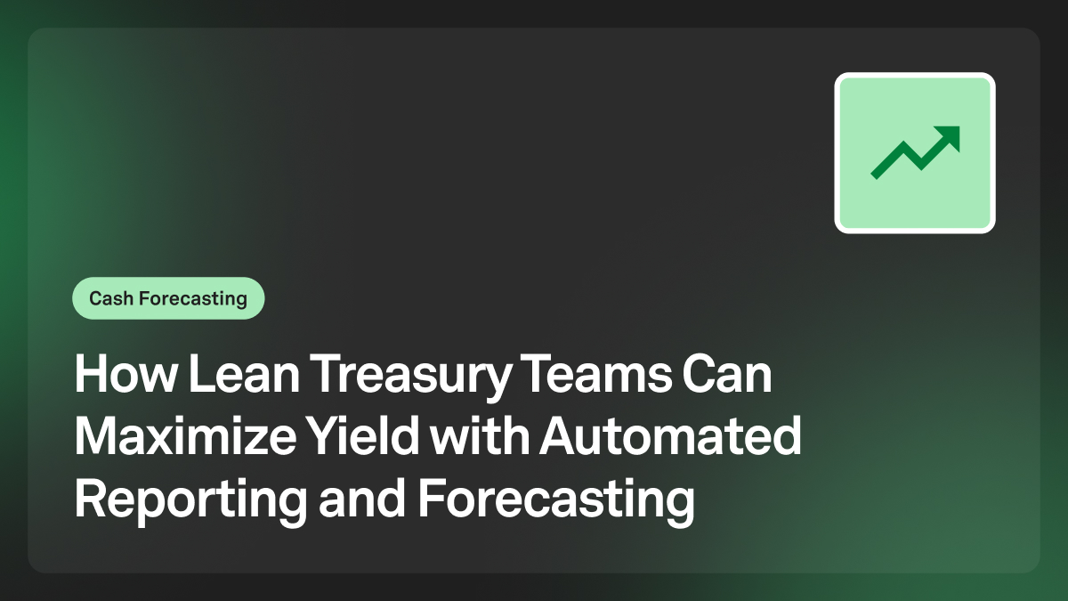 automated treasury management