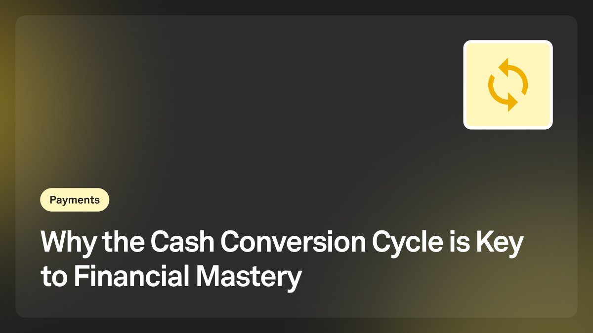 cash cycle optimization best practices