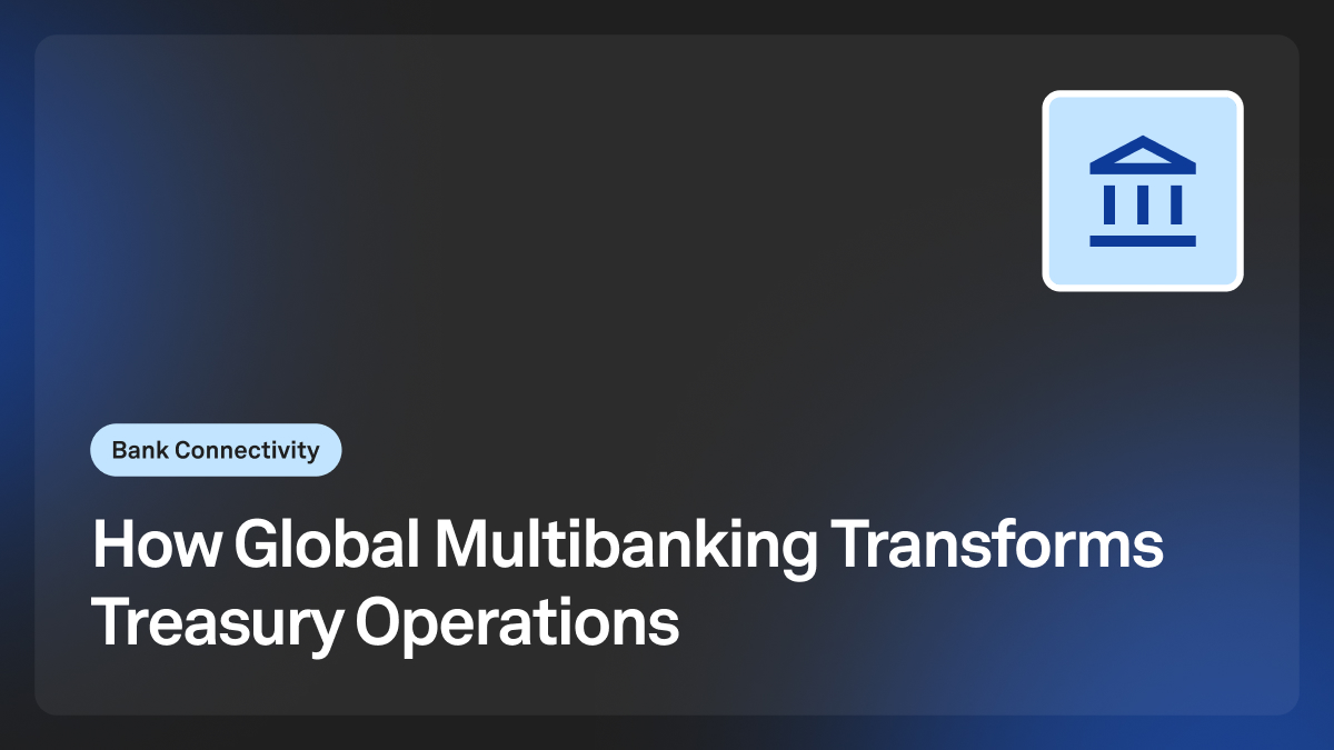 global multibanking transform treasury operations
