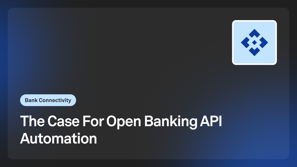 open banking api automation