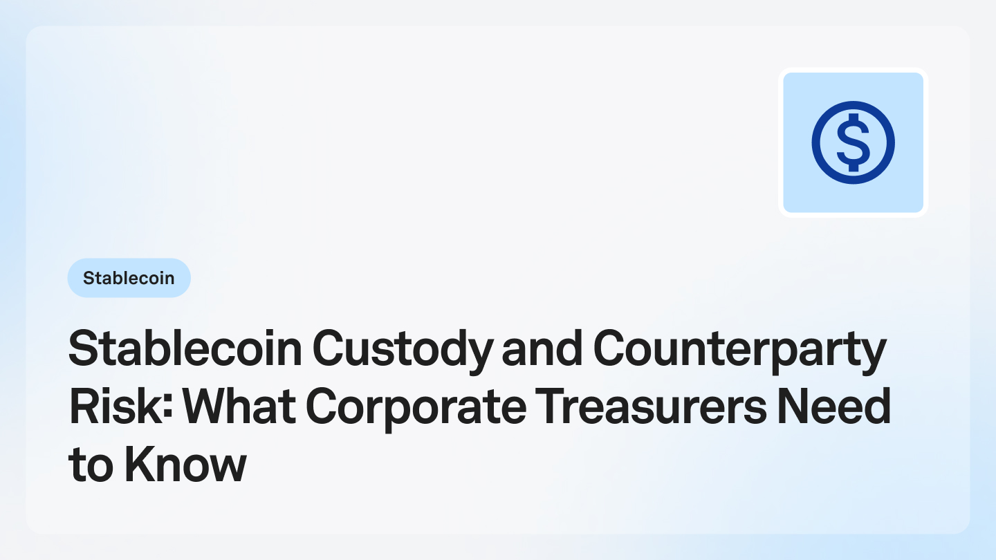 stablecoin custody