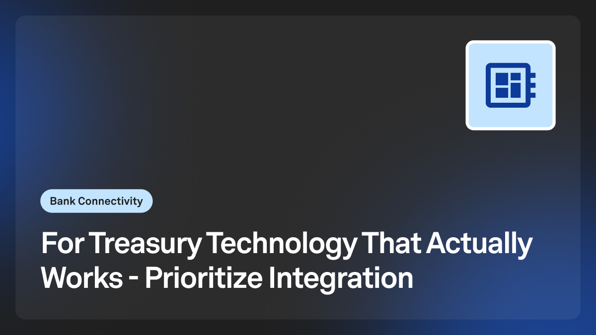 treasury technology that works