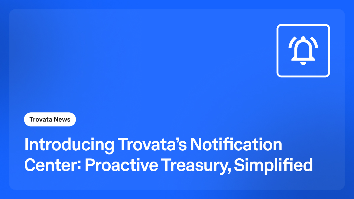 trovata notification center
