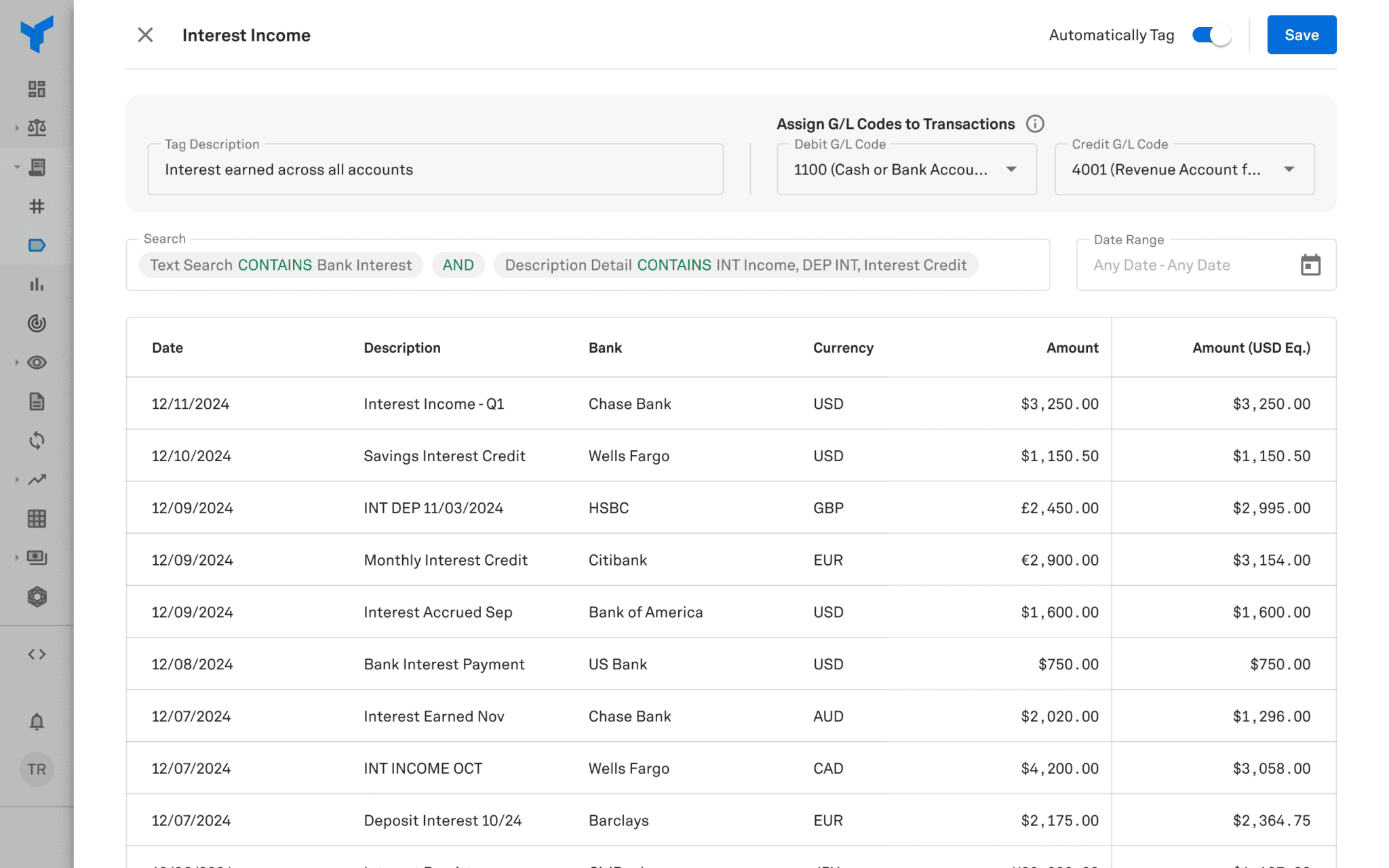 cash position with nav