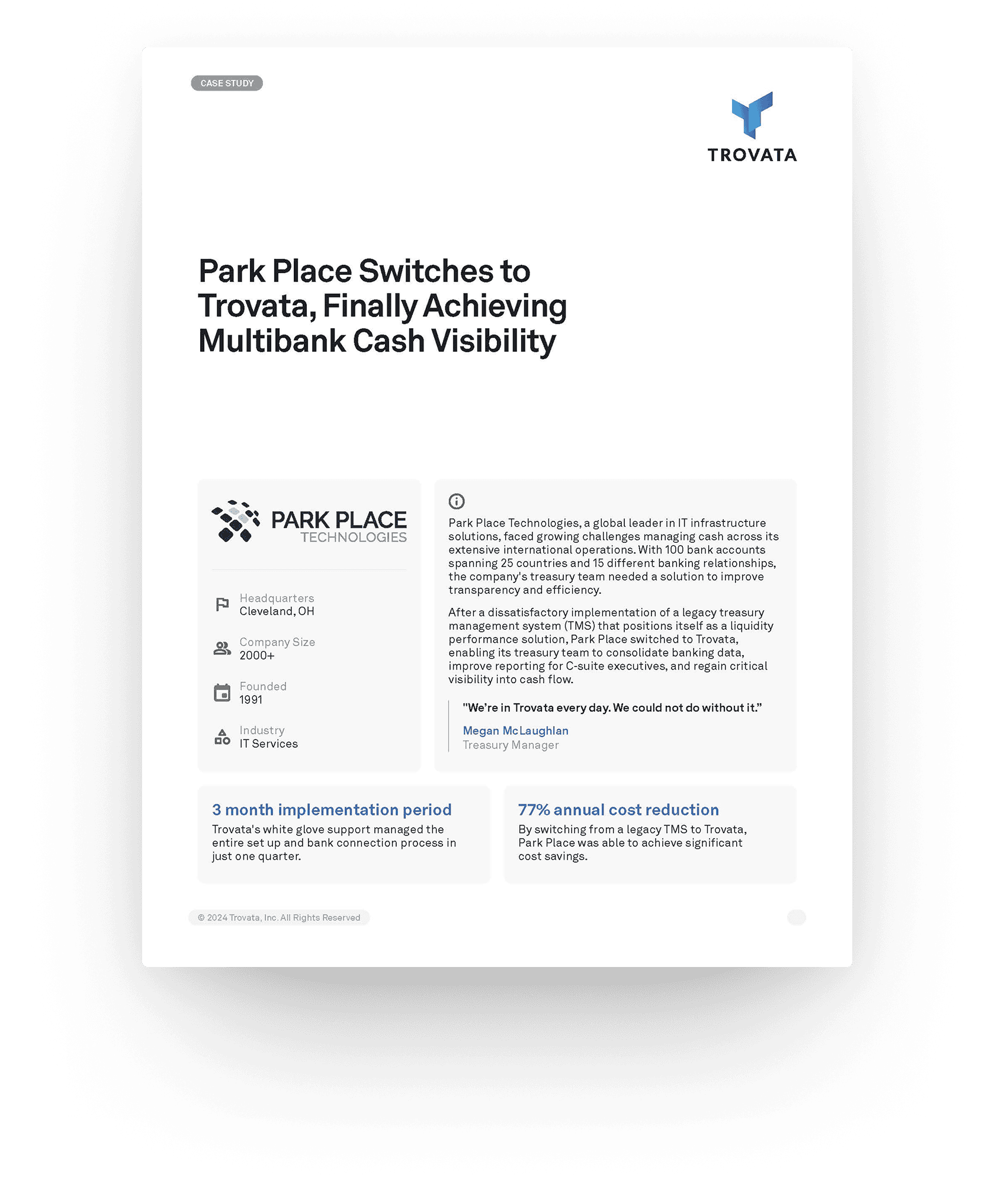 park place case study