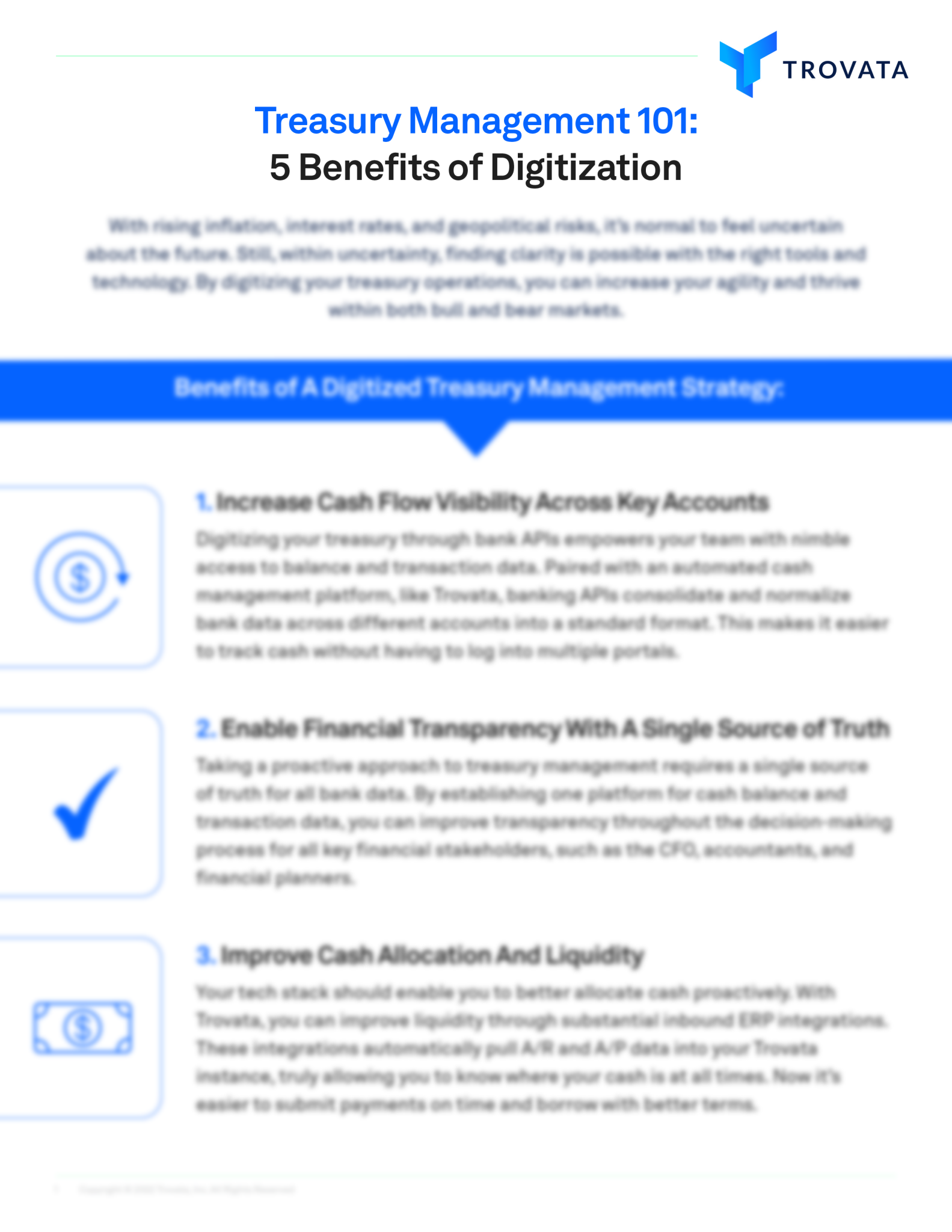 treasury management 101